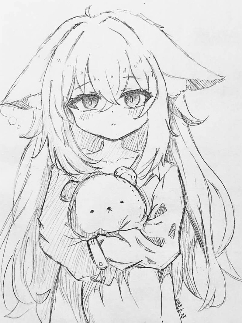 Ảnh anime dễ vẽ