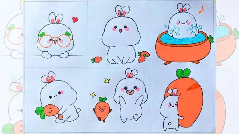 Bí Kíp Vẽ Con Thỏ Đơn Giản: Hướng Dẫn Chi Tiết Cho Mọi Lứa Tuổi