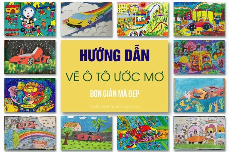 Bí Kíp Vẽ Ô Tô Mơ Ước: Từ Dễ Dàng Đến 3D Chi Tiết