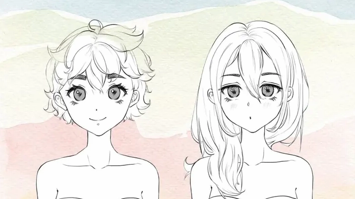 Bí Kíp Vẽ Tóc Anime Đẹp Mắt: Hướng Dẫn Chi Tiết Từ A-Z