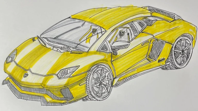 Bí Quyết Vẽ Lamborghini: Hướng Dẫn Chi Tiết Từ A-Z