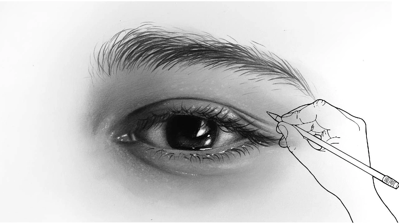 Bí quyết vẽ mắt chi tiết và sống động