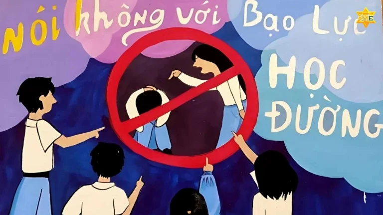 Bí Quyết Vẽ Tranh Phòng Chống Bạo Lực Học Đường Đầy Sức Mạnh
