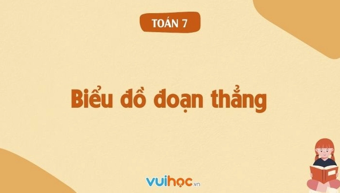 Biểu đồ đoạn thẳng thể hiện xu hướng dữ liệu theo thời gian