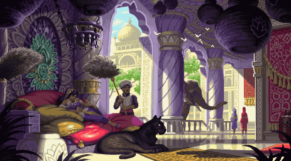 Các mẫu pixel art sáng tạo