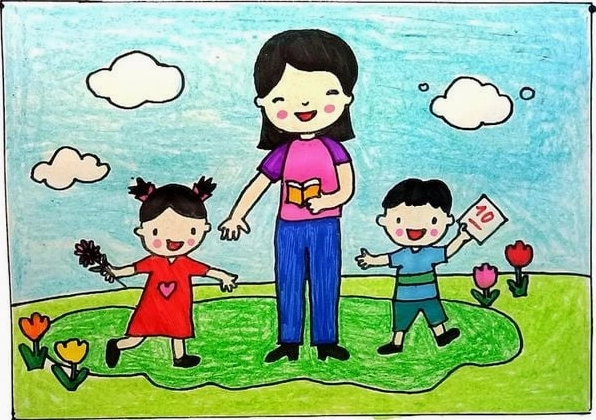 Các mẫu tranh động vật đơn giản