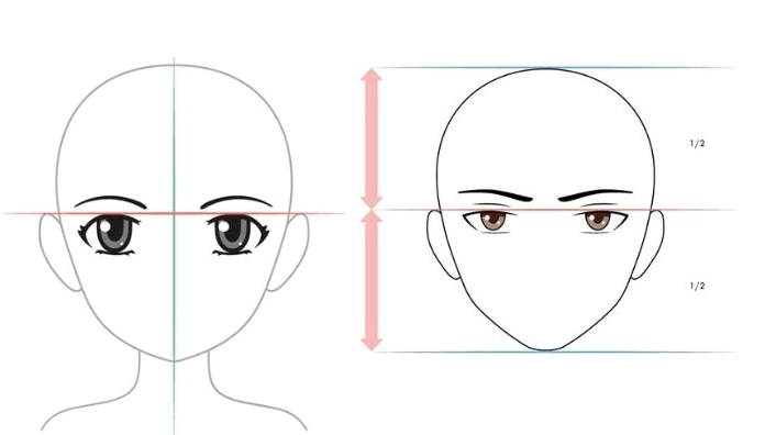 Cách vẽ mắt anime nữ