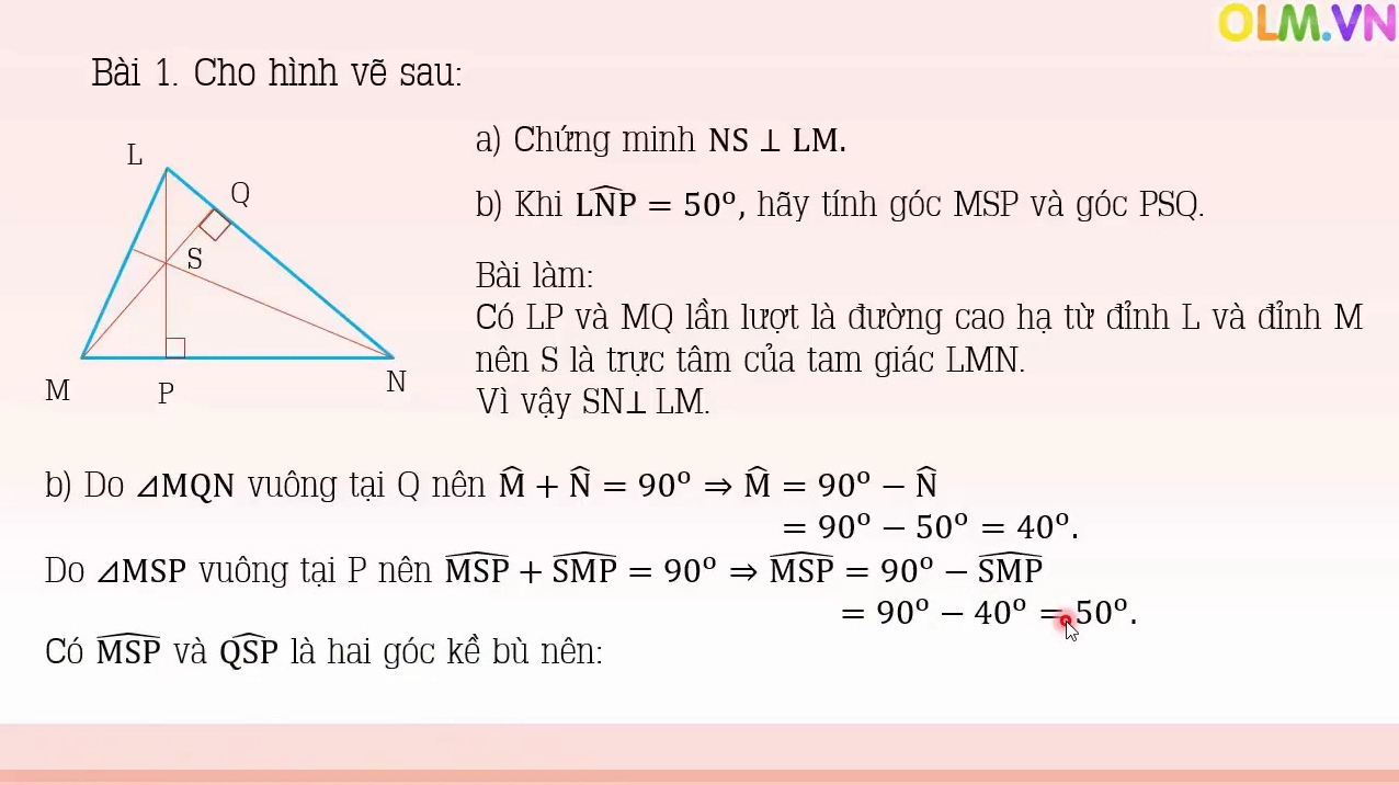 Chứng minh tam giác cân bằng đường cao