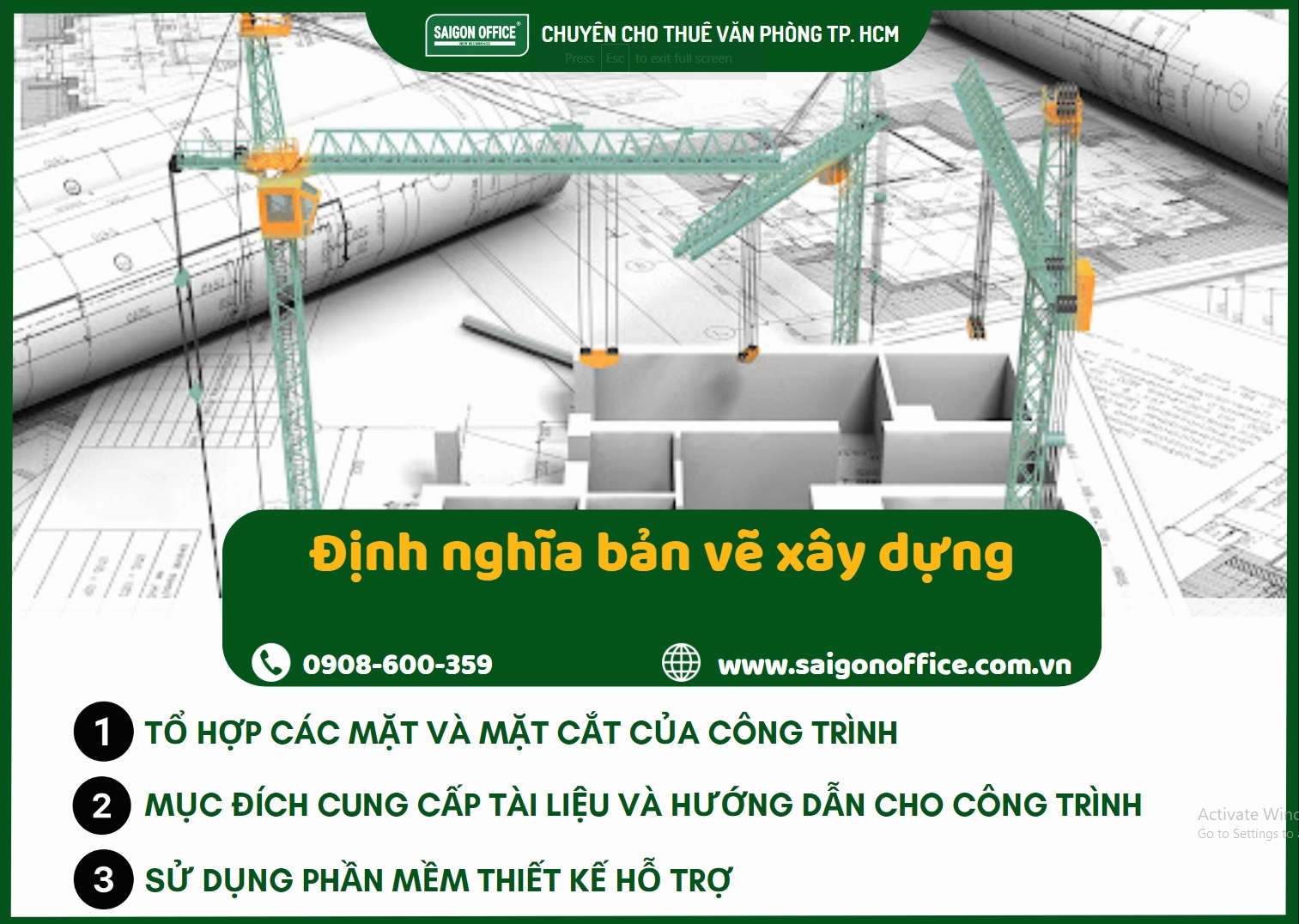 Định nghĩa bản vẽ xây dựng