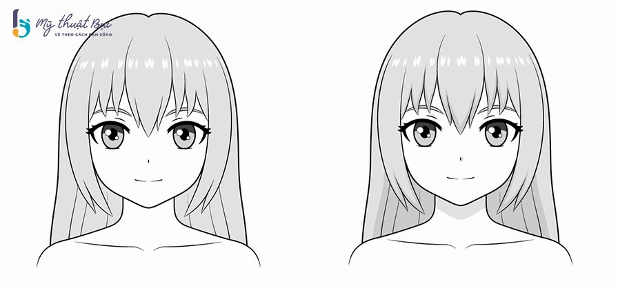 Đổ bóng và tô màu cho tranh anime