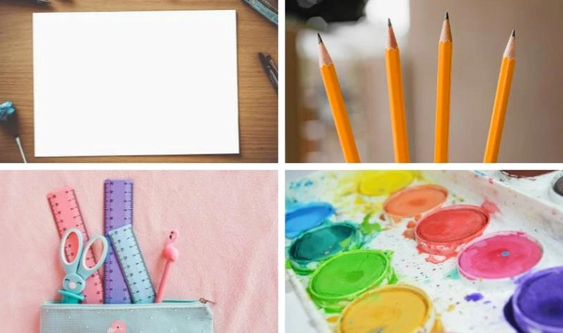 Dụng cụ cần thiết để vẽ tranh Trung Thu