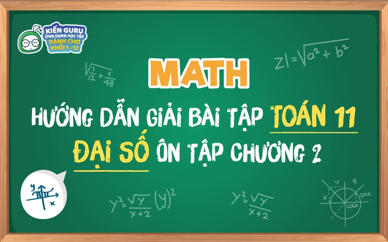 Giải bài tập toán 11 đại số