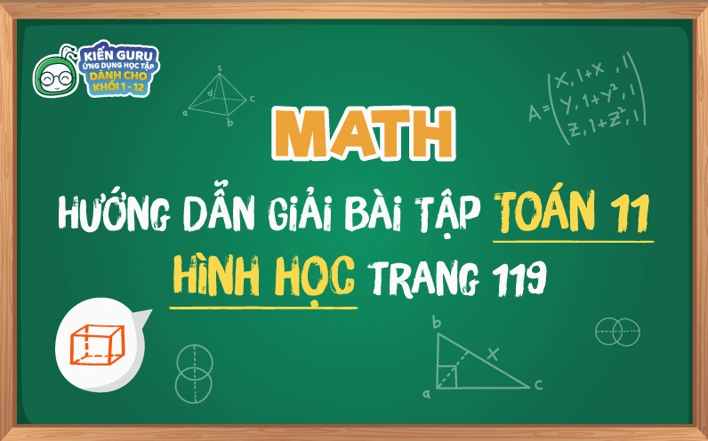 Giải bài tập toán 11 hình học