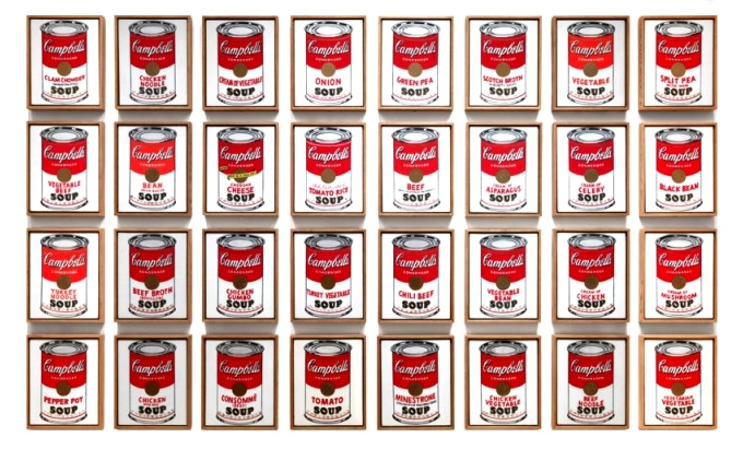Hình ảnh cách điệu trong Pop Art, thể hiện sự độc đáo trong tư duy nghệ thuật
