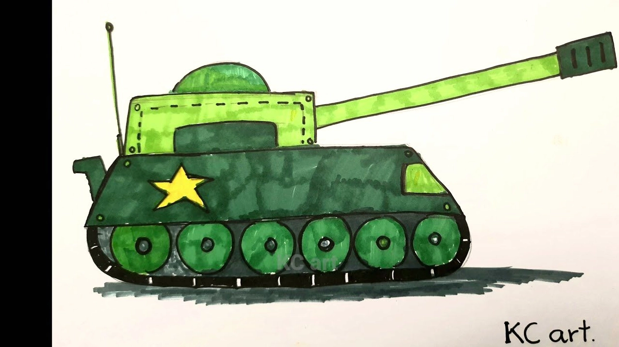 Hoàn thiện chi tiết xe tăng