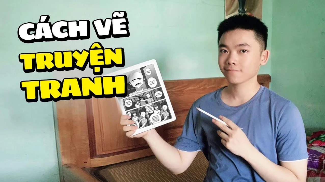 Hướng dẫn phác thảo truyện tranh trên giấy A4 với nhiều chi tiết đẹp mắt.