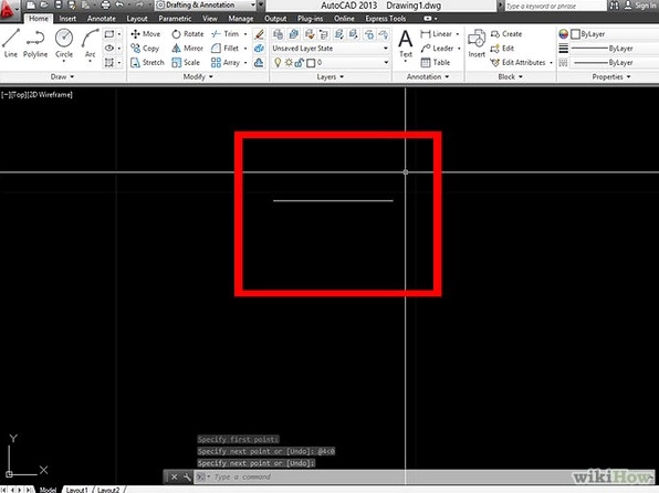 Hướng dẫn vẽ đường thẳng vuông góc trong phần mềm CAD