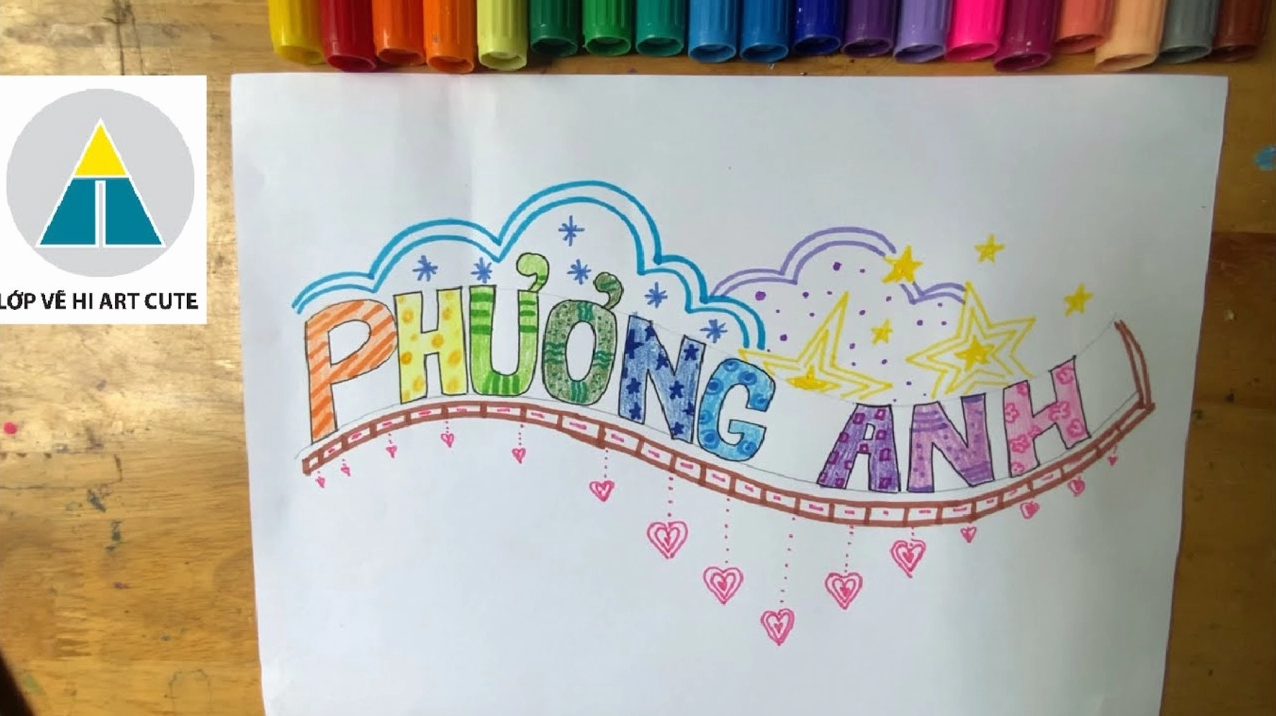Hướng dẫn vẽ và trang trí chữ viết tay