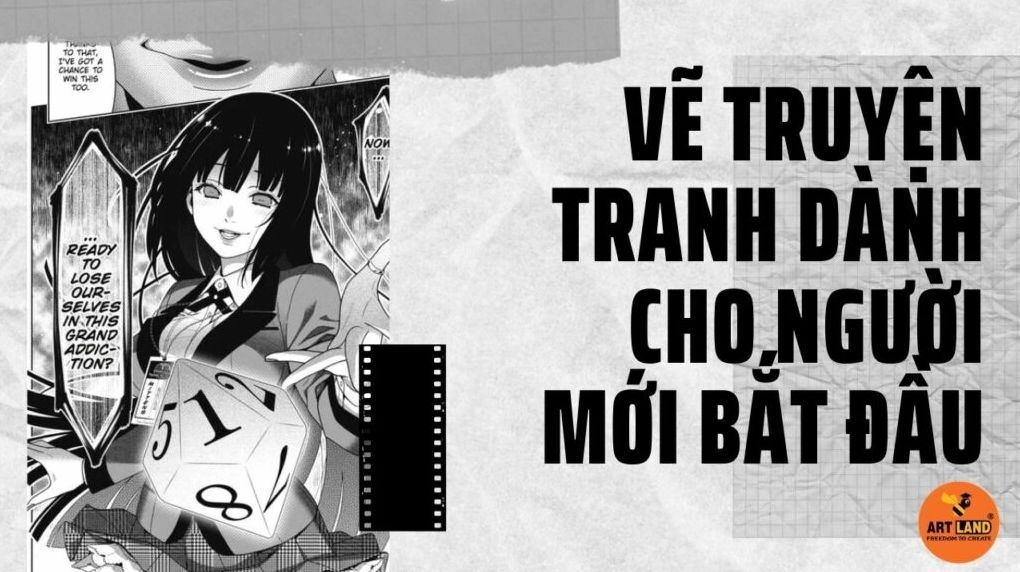 Người mới bắt đầu học cách vẽ truyện tranh