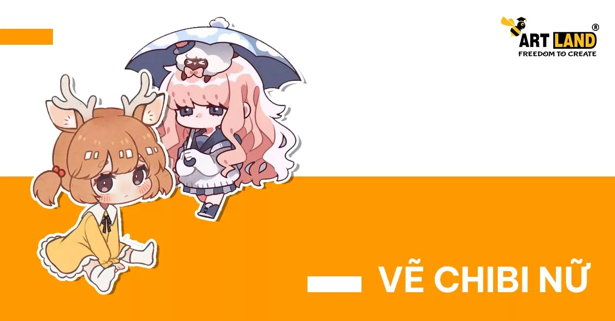 Nhân vật chibi nữ hoàn chỉnh