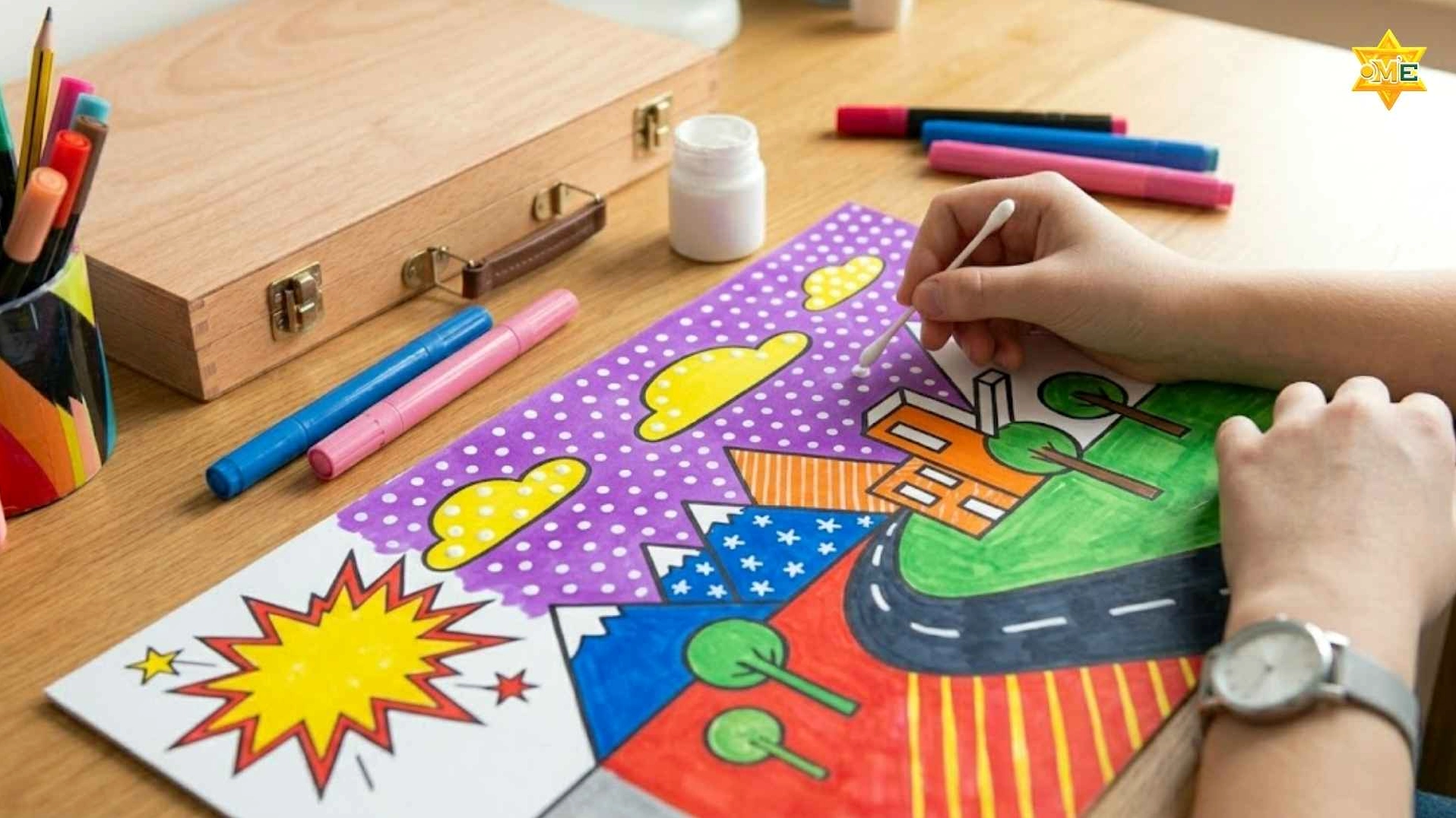 Quy trình vẽ tranh Pop Art