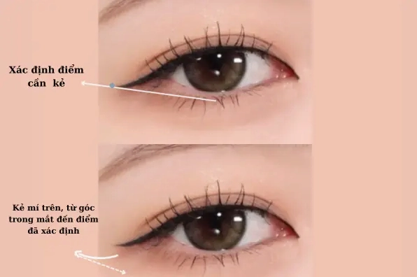 Tạo khối và đổ bóng cho đôi mắt