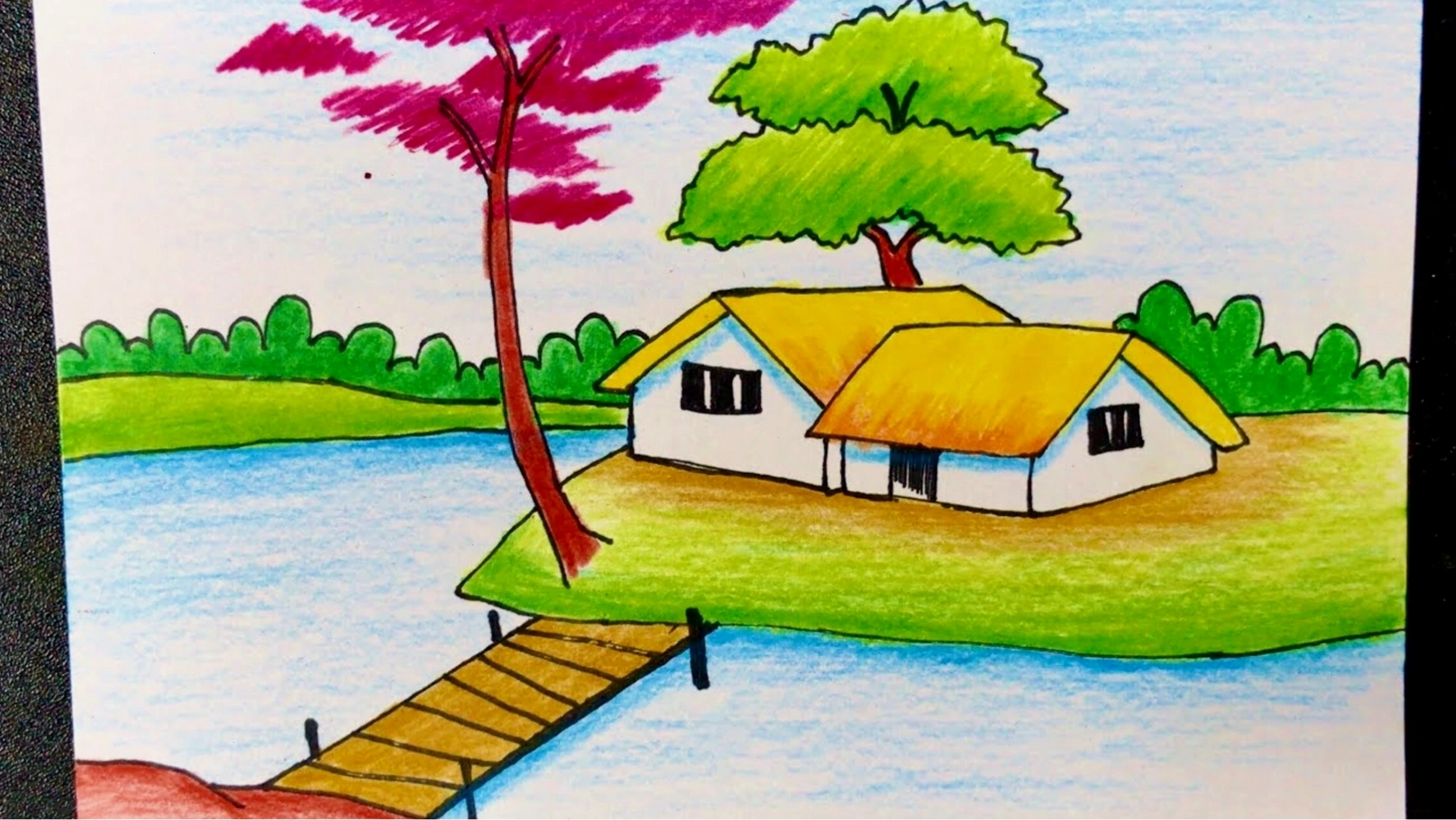 Top cách vẽ ngôi nhà và tranh đẹp nhất