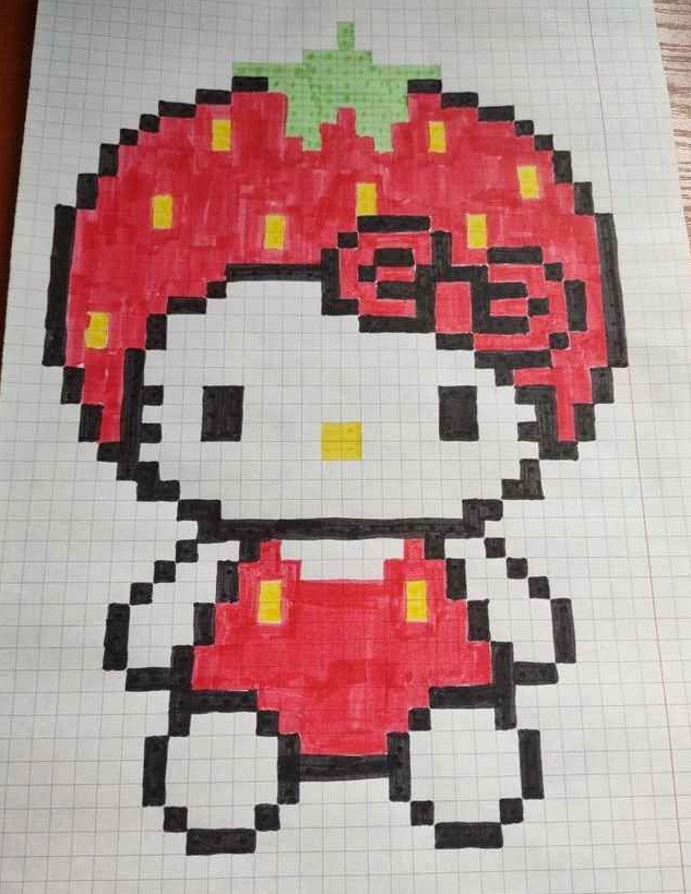 Tranh pixel dễ thương với cách vẽ tranh pixel