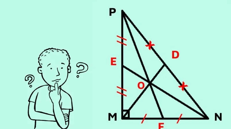 Trọng tâm tam giác vuông: Điểm quan trọng trong hình học
