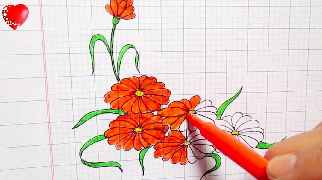 Vẽ bằng cách nào cũng có một vẻ đẹp khác nhau