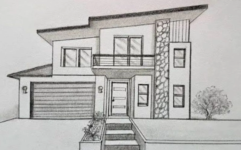 Vẽ cửa ra vào và cửa sổ cho ngôi nhà 3D