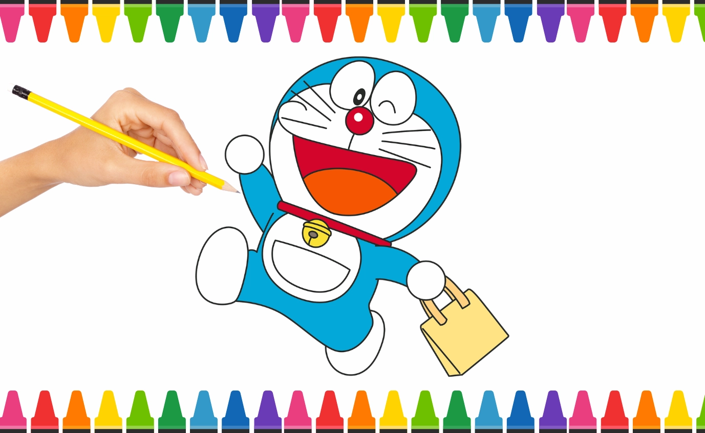 Vẽ Doraemon