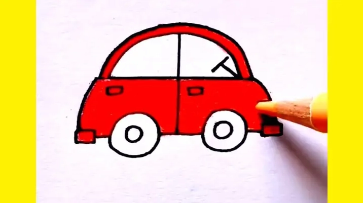 Vẽ khung chữ nhật cho ô tô
