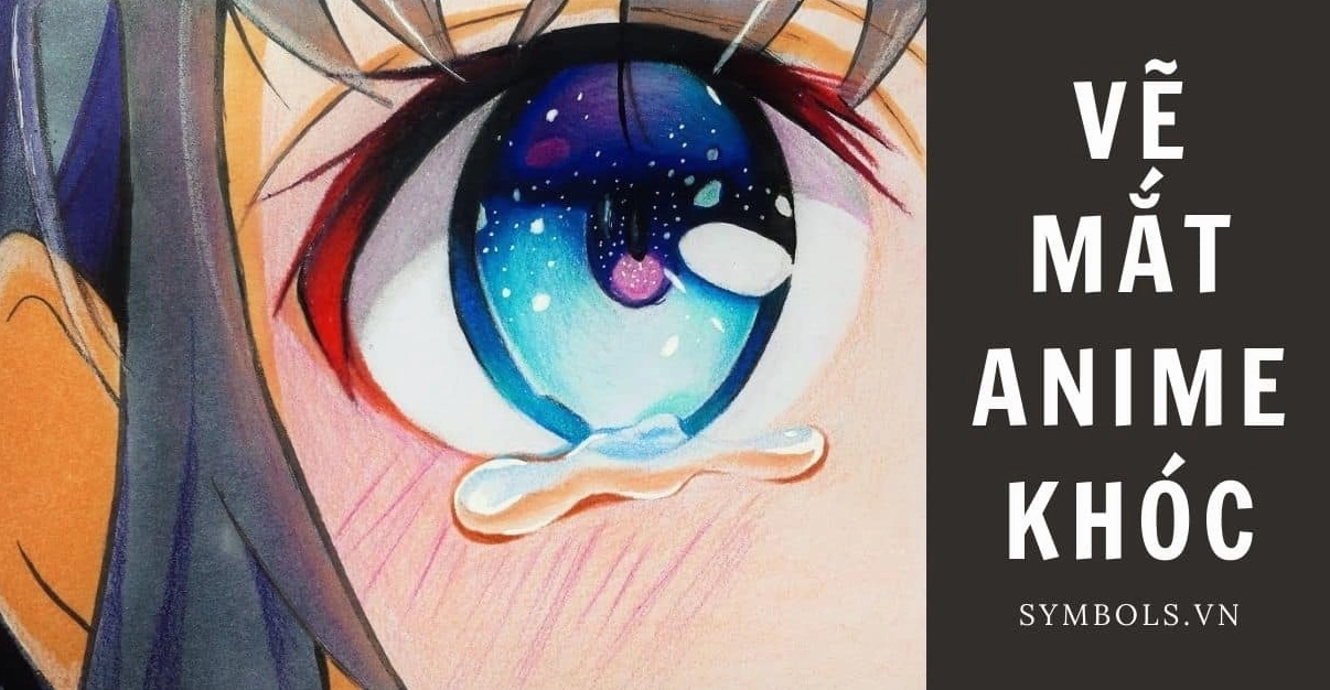 Vẽ Mặt Anime Khóc