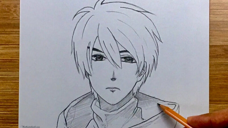 Vẽ nhân vật anime nam lạnh lùng