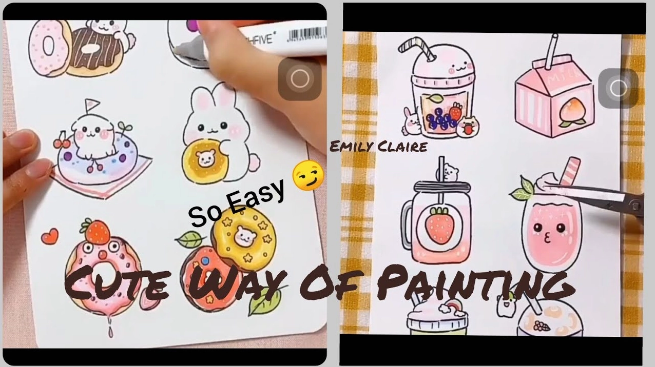 Vẽ tay chân cho nhân vật cute, đơn giản và mập mạp
