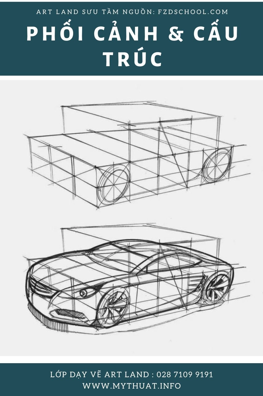 Vẽ xe 3D đơn giản