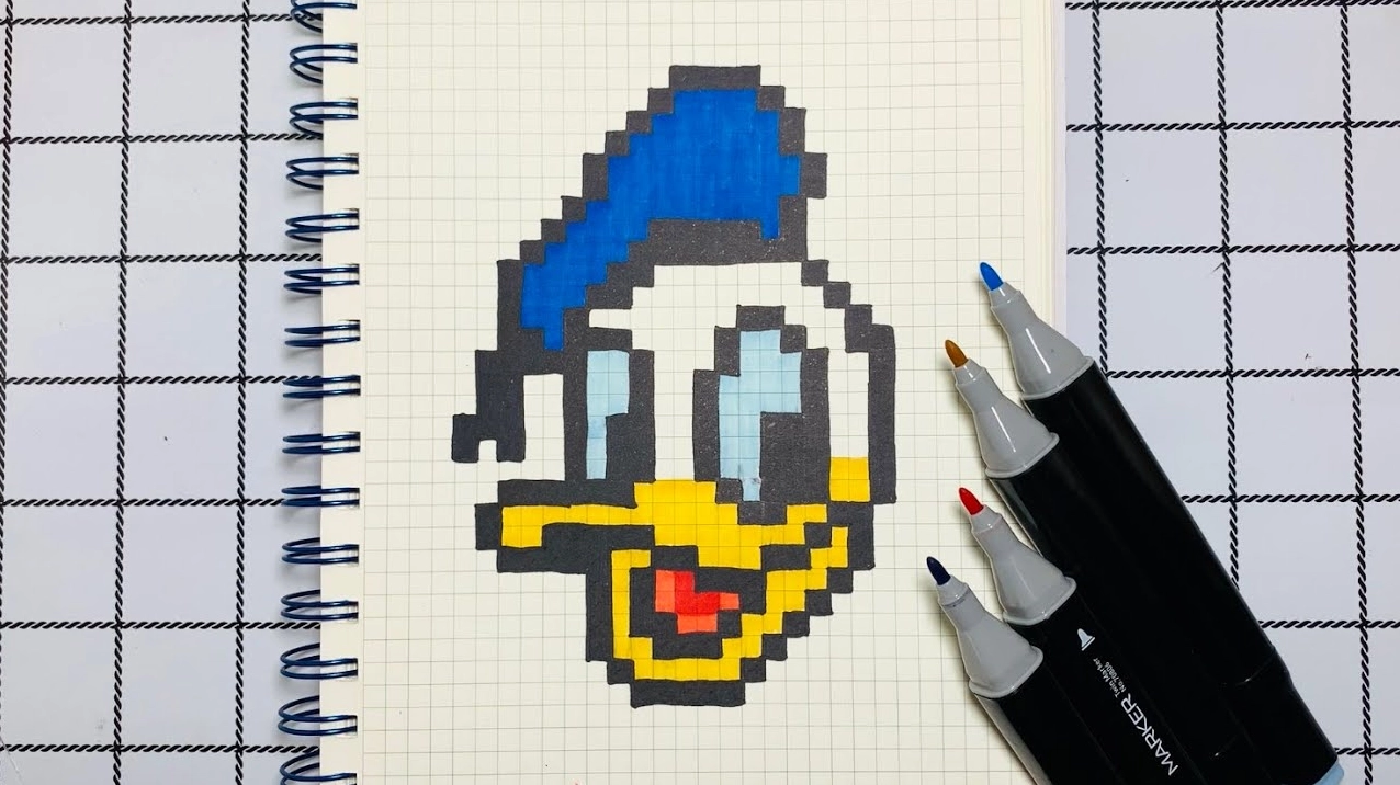 Ví dụ về đổ bóng trong tranh pixel art