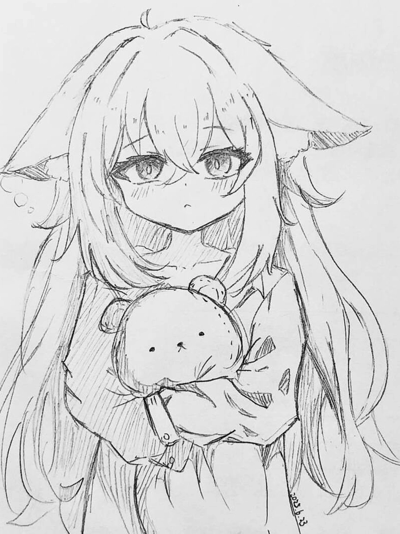 Ảnh anime dễ vẽ