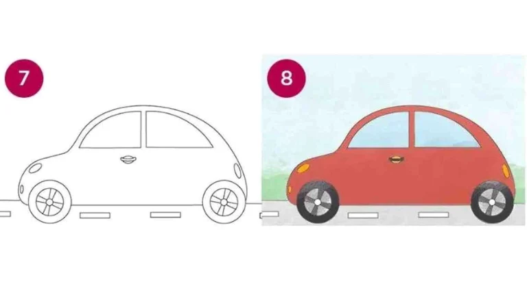 Bật mí cách vẽ ô tô ước mơ: Từ ý tưởng đến kiệt tác