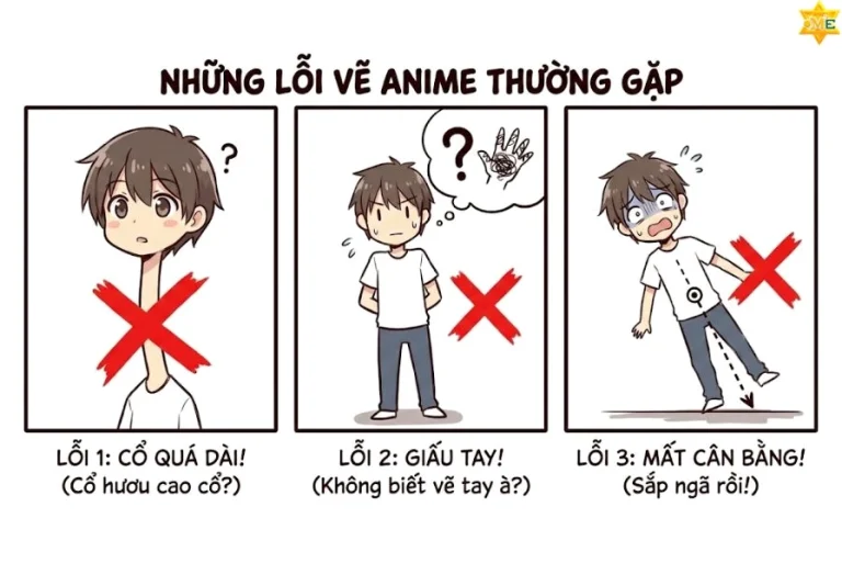 Bí Kíp Vẽ Dáng Người Anime Chuẩn Không Cần Chỉnh