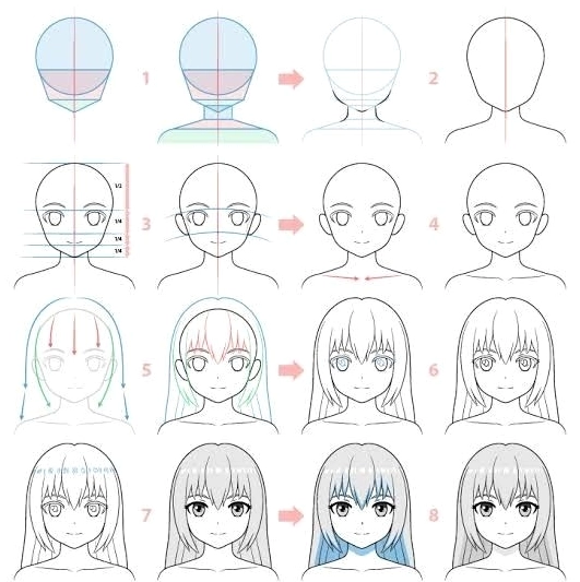 Bí kíp Vẽ Nhân Vật Anime Chuẩn Họa Sĩ Dễ Dàng Tại Nhà