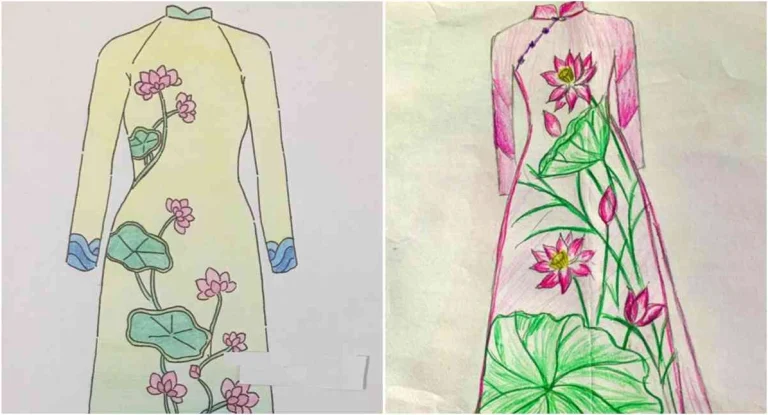 Bí quyết vẽ áo dài đẹp: Từ cơ bản đến họa tiết ấn tượng (2026)
