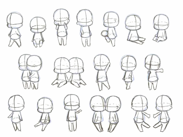 Bí quyết vẽ body chibi chuẩn từng centimet ai cũng làm được