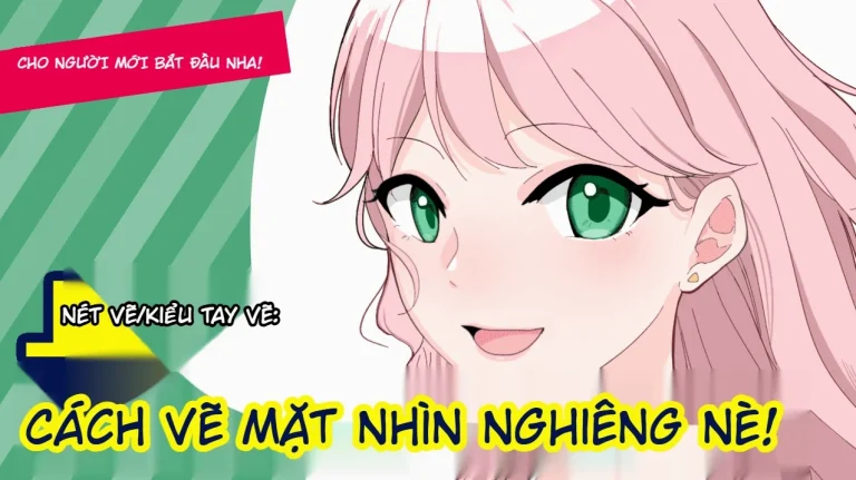Bí quyết vẽ đầu người nữ chân thực: Hướng dẫn từng bước chi tiết