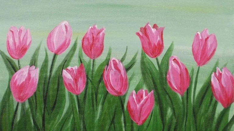 Bí quyết vẽ hoa tulip đẹp hút hồn chỉ với vài bước đơn giản