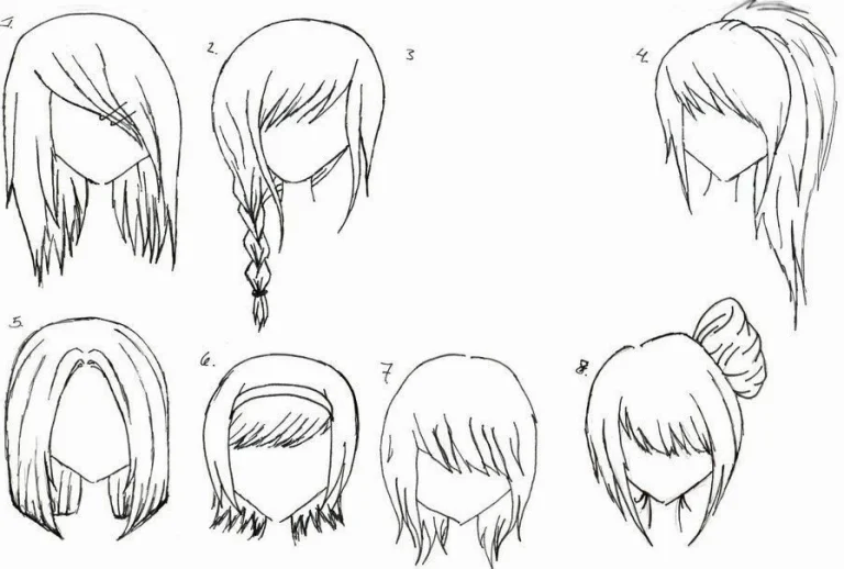Bí Quyết Vẽ Tóc Chibi Nữ Đơn Giản: Từ A-Z Cho Người Mới Bắt Đầu