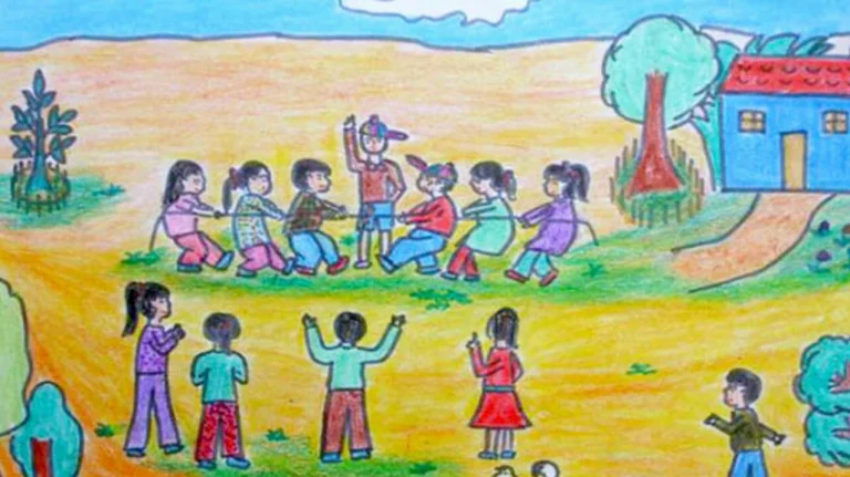 Bí Quyết Vẽ Trò Chơi Dân Gian: Từ Đơn Giản Đến Ấn Tượng