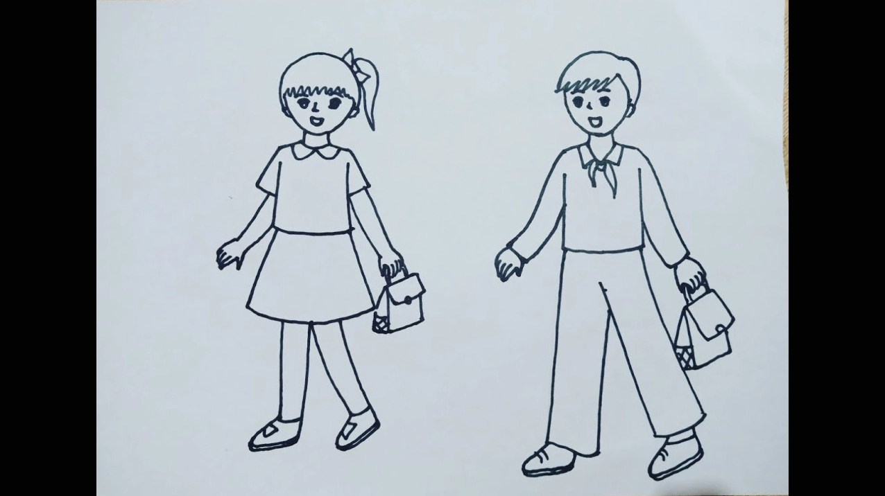 Các bước vẽ chi tiết mắt, mũi, miệng trên khuôn mặt người