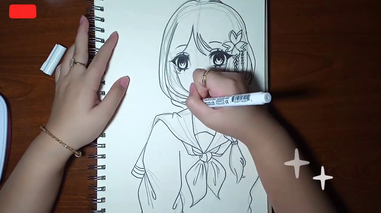 Các dụng cụ cần thiết để vẽ anime học sinh